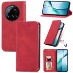 For Xiaomi 15 Ultra Leather Case with Card Holder Magnetic Absorption Phone Cover