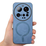For Xiaomi 15 Ultra Leather Back Case Magnetic Case Skin-touch Phone Cover