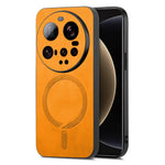 For Xiaomi 15 Ultra Leather Back Case Magnetic Case Skin-touch Phone Cover