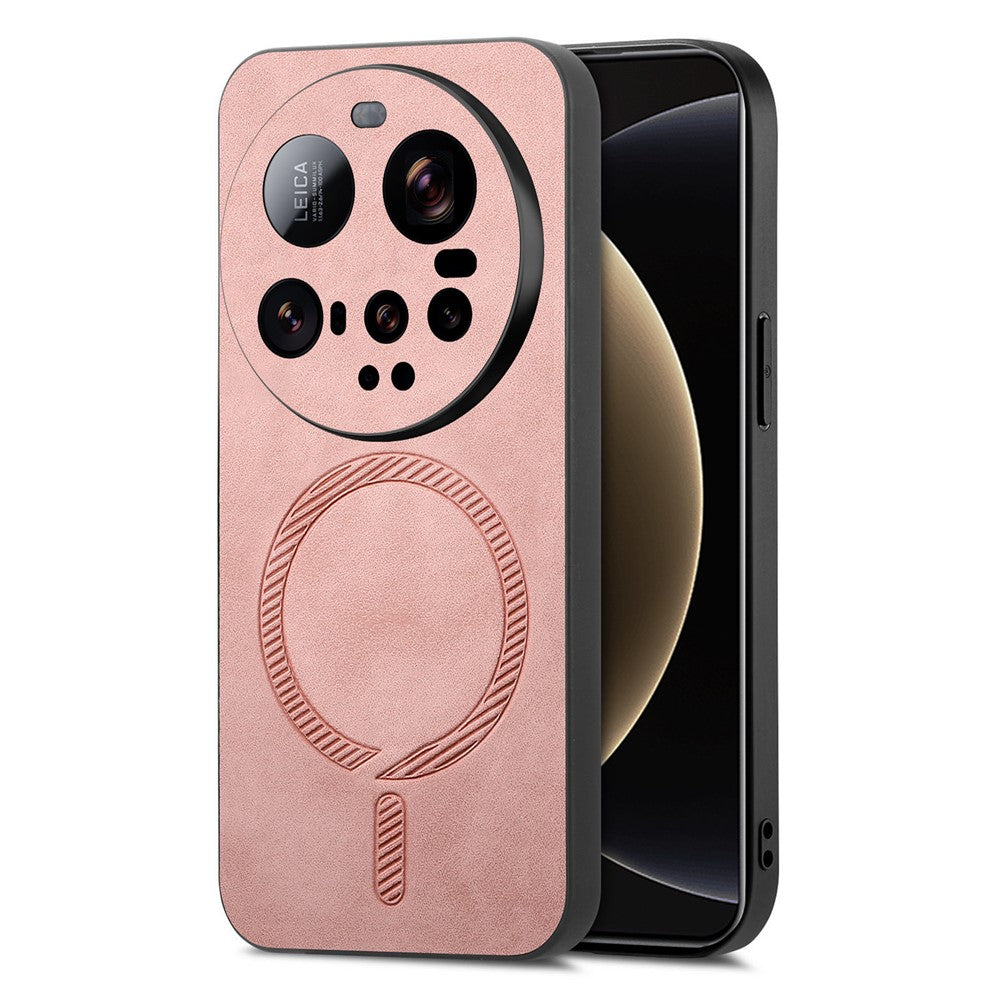 For Xiaomi 15 Ultra Leather Back Case Magnetic Case Skin-touch Phone Cover