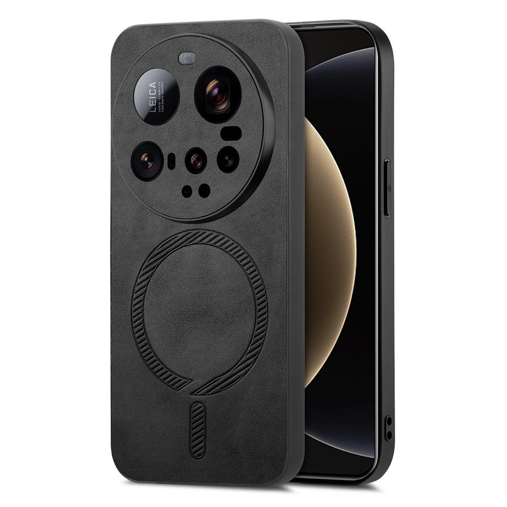For Xiaomi 15 Ultra Leather Back Case Magnetic Case Skin-touch Phone Cover