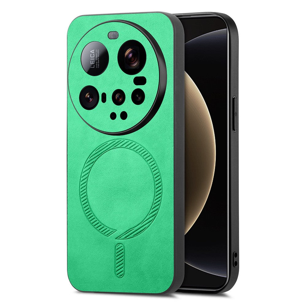 For Xiaomi 15 Ultra Leather Back Case Magnetic Case Skin-touch Phone Cover