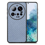 For Xiaomi 15 Ultra Case Carbon Fiber Texture PU+PC+TPU Phone Back Cover