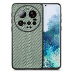 For Xiaomi 15 Ultra Case Carbon Fiber Texture PU+PC+TPU Phone Back Cover