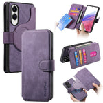CASENEO For Samsung Galaxy S25 Edge Magnetic Case  Detachable Leather Phone Wallet Cover