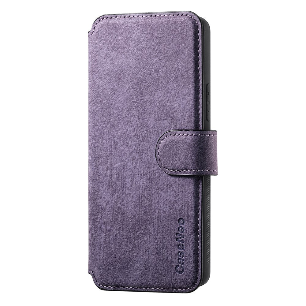 CASENEO For Samsung Galaxy S25 Edge Magnetic Case  Detachable Leather Phone Wallet Cover