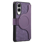 CASENEO For Samsung Galaxy S25 Edge Magnetic Case  Detachable Leather Phone Wallet Cover