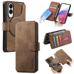 CASENEO For Samsung Galaxy S25 Edge Magnetic Case  Detachable Leather Phone Wallet Cover