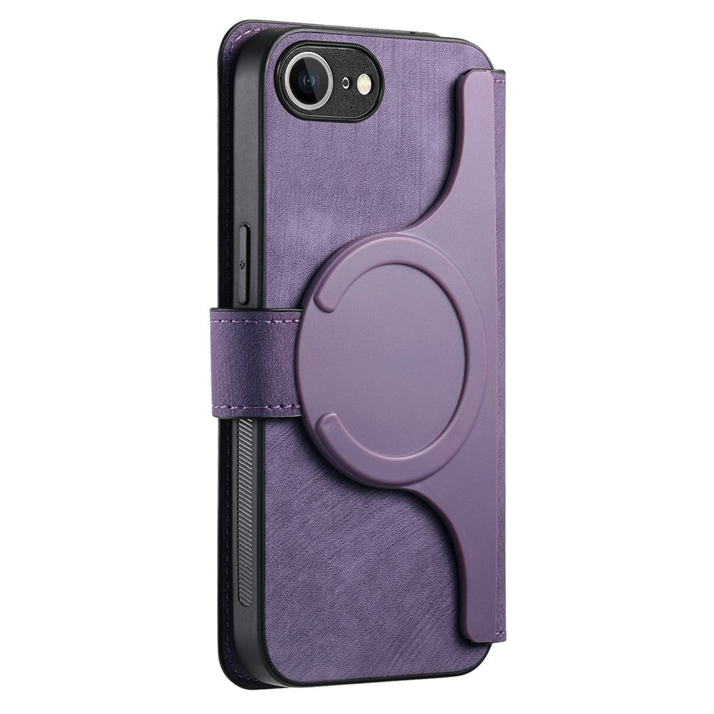 CASENEO For iPhone 17e / 16e Magnetic Case  Detachable Leather Phone Wallet Cover
