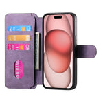 CASENEO For iPhone 17e / 16e Magnetic Case  Detachable Leather Phone Wallet Cover