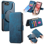 CASENEO For iPhone 17e / 16e Magnetic Case  Detachable Leather Phone Wallet Cover