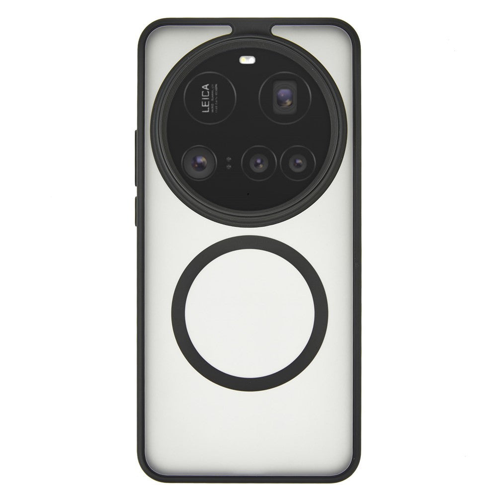 For Xiaomi 15 Ultra Magnetic Case Anti Drop TPU + PC Phone Back Cover with Metal Buttons