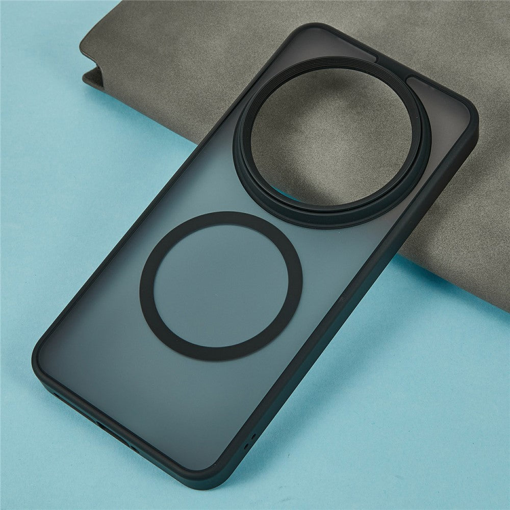 For Xiaomi 15 Ultra Magnetic Case Anti Drop TPU + PC Phone Back Cover with Metal Buttons