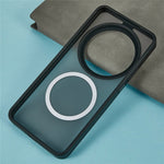 For Xiaomi 15 Ultra Magnetic Case Anti Drop TPU + PC Phone Back Cover with Metal Buttons