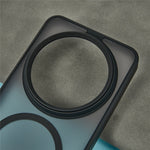 For Xiaomi 15 Ultra Magnetic Case Anti Drop TPU + PC Phone Back Cover with Metal Buttons