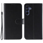 Til Samsung Galaxy A06s Covers PU Læder Flip Wallet Telefoncover med Rem
