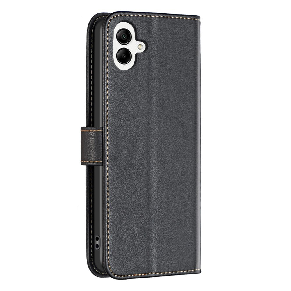 BINFEN COLOR BF17 For Samsung Galaxy F06 5G / M06 5G Case Wallet Folio Flip Leather Cover