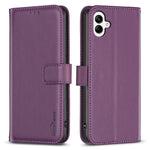BINFEN COLOR BF17 For Samsung Galaxy F06 5G / M06 5G Case Wallet Folio Flip Leather Cover