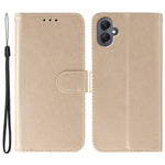 Samsung Galaxy A08 5G / A08 4G / A07 4G / A07s 4G / A06 4G / A06 5G fodral PU-läder flip plånboksfodral med rem