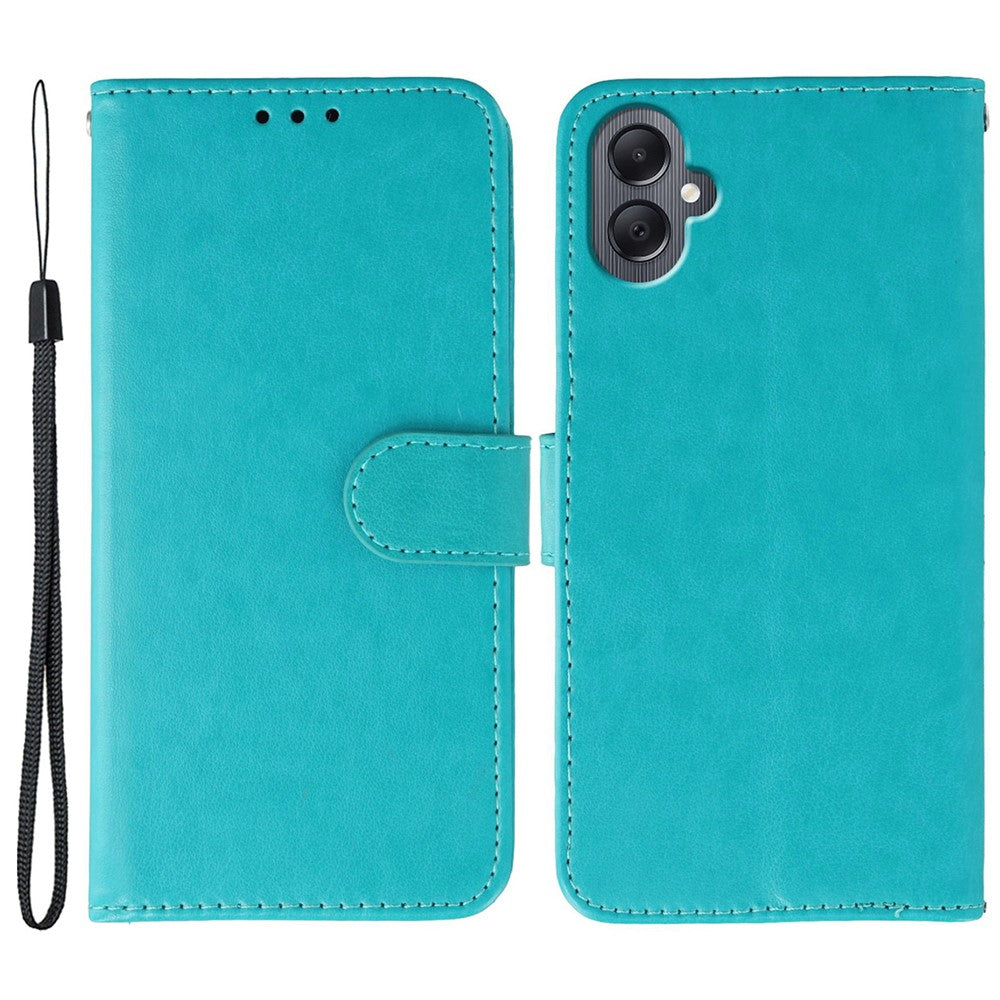 For Samsung Galaxy A08 5G / A08 4G / A07 4G / A06 4G / A06 5G Cases PU Leather Flip Wallet Phone Cover with Strap