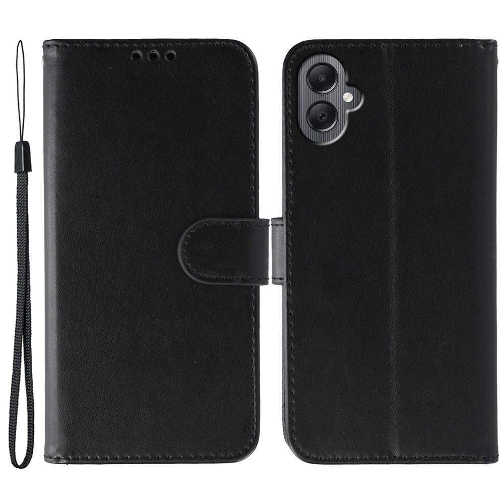 For Samsung Galaxy A08 5G / A08 4G / A07 4G / A06 4G / A06 5G Cases PU Leather Flip Wallet Phone Cover with Strap