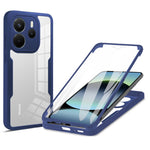 For Xiaomi Redmi Note 14 4G (164.84mm) Case Acrylic + TPU Clear Phone Cover with PET Screen Film