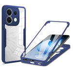 Oppo Reno13 5G (Global) Skal Akryl + Genomskinligt TPU mobilskal med PET-skärmfilm