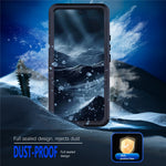 REDPEPPER For Xiaomi Redmi Note 14 Pro 5G IP68 Phone Case Clear Back Waterproof Cover