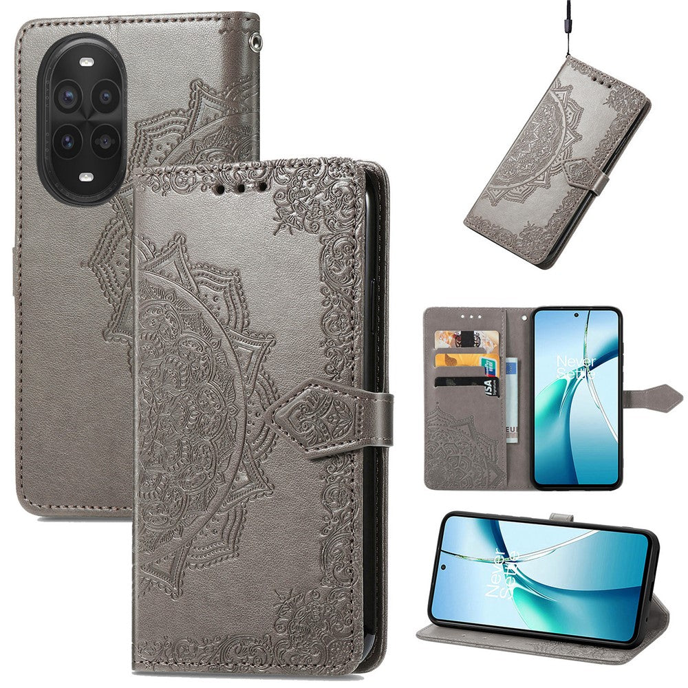 For Huawei nova 13 Pro 5G Wallet Case Mandala Flower Leather Phone Cover Stand