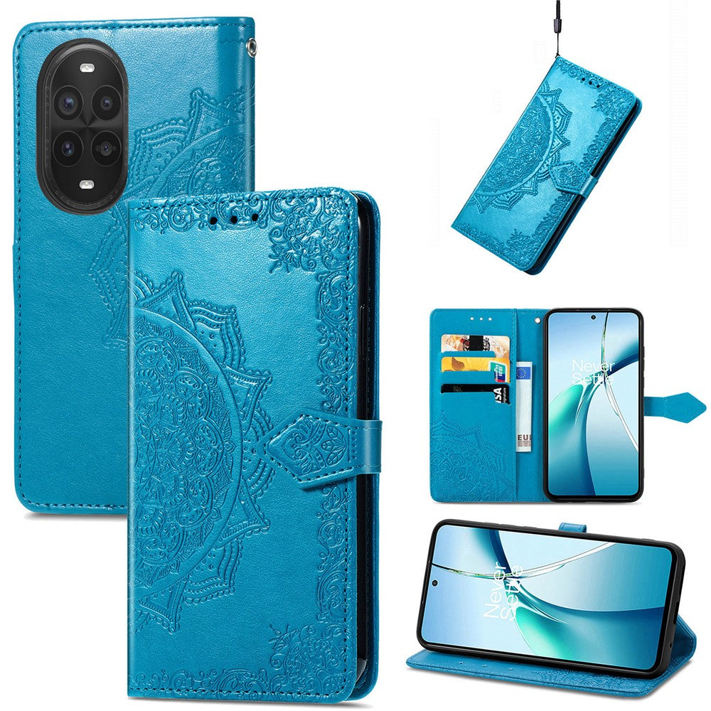 For Huawei nova 13 Pro 5G Wallet Case Mandala Flower Leather Phone Cover Stand