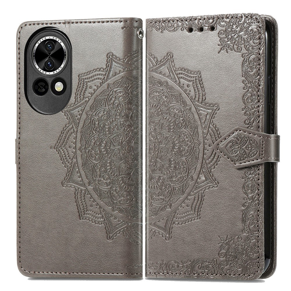 For Huawei nova 13 5G Wallet Case Mandala Flower Leather Phone Cover Stand