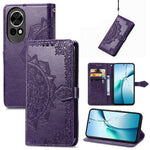 Huawei Nova 13 5G Plånboksfodral Mandala Blomma Läder mobilfodral Stativ