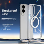 DUX DUCIS Til Samsung Galaxy S25 Edge Bagcover Clin Series Klart Telefon Magnetcover