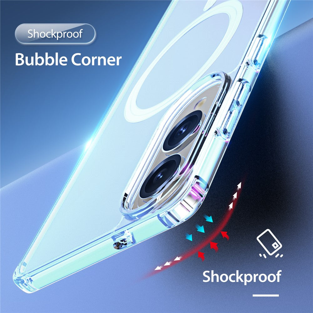 DUX DUCIS Til Samsung Galaxy S25 Edge Bagcover Clin Series Klart Telefon Magnetcover