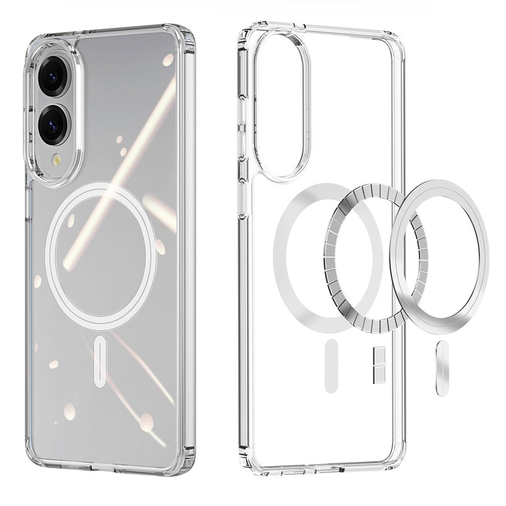 DUX DUCIS Til Samsung Galaxy S25 Edge Bagcover Clin Series Klart Telefon Magnetcover