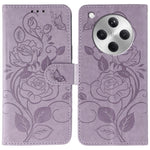 For Oppo Find X8 5G Case Wallet Stand Imprinted Rose Butterfly PU Leather Phone Cover