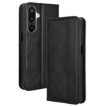 Til Samsung Galaxy M16 5G / Galaxy F16 5G Retro PU-læderetui Telefonpung Stativcover