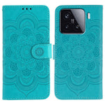 For Xiaomi 15 Case PU Leather Mandala Imprinted Design Wallet Phone Cover