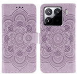 For Xiaomi 15 Pro Case PU Leather Mandala Imprinted Design Wallet Phone Cover
