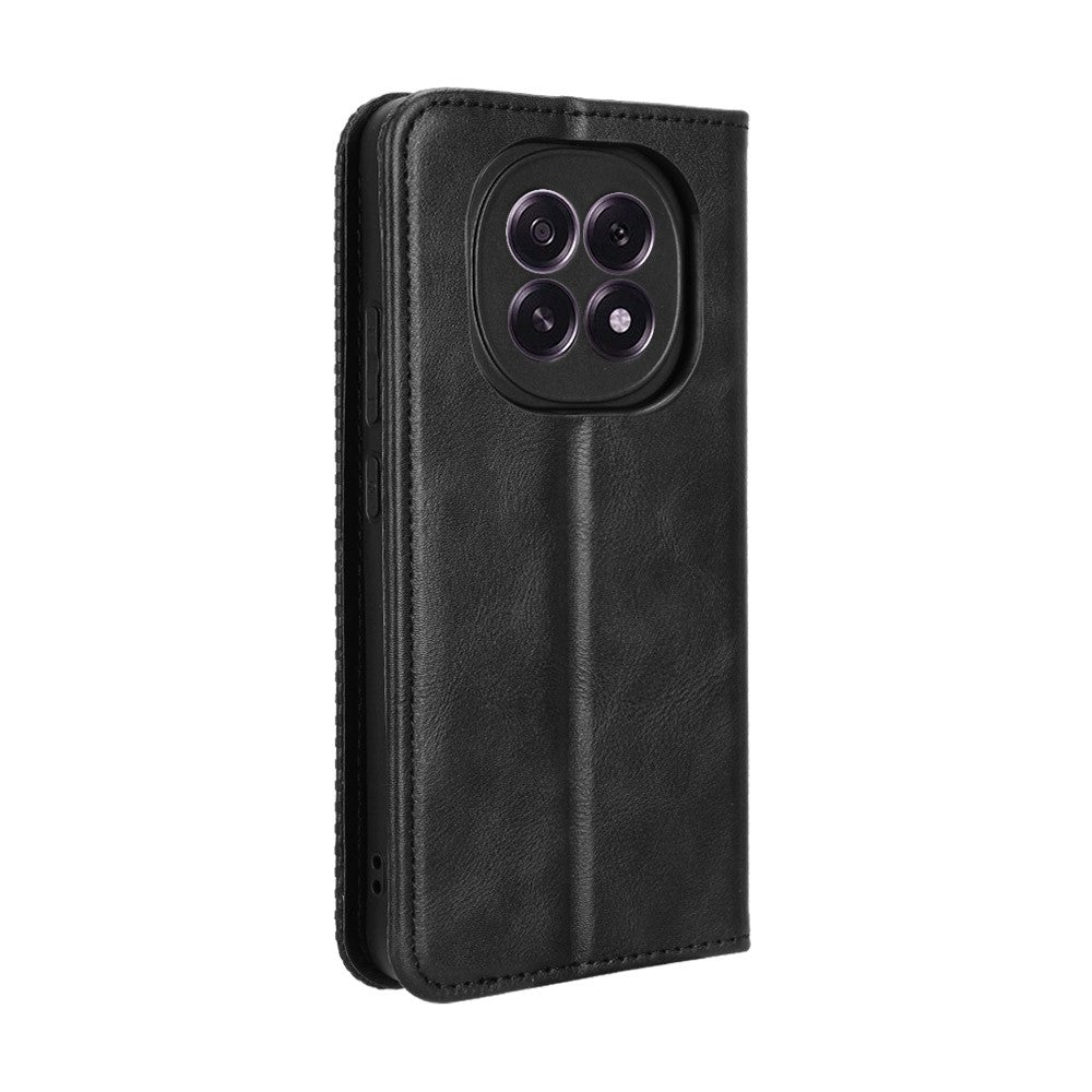 For Oppo F29 5G Retro PU Leather Case Phone Wallet Stand Cover