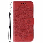 For OnePlus 13 Case PU Leather Mandala Imprinted Design Wallet Phone Cover
