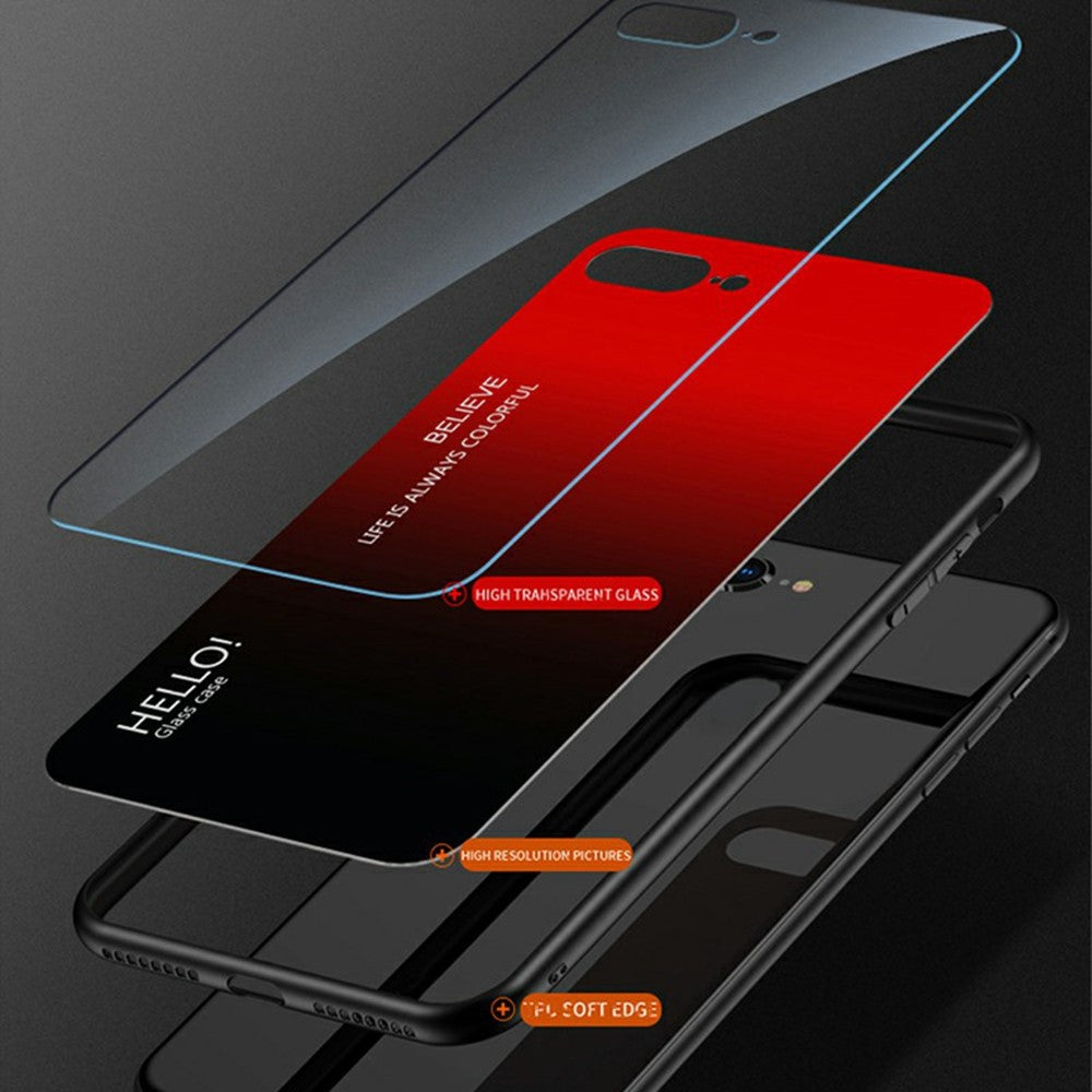 Cover til Xiaomi Poco F7 Pro 5G / Redmi K80 5G med anti-ridsebeskyttelse, hærdet glas + PC+TPU-mobilcover