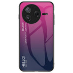 Cover til Xiaomi Poco F7 Pro 5G / Redmi K80 5G med anti-ridsebeskyttelse, hærdet glas + PC+TPU-mobilcover