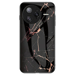For Xiaomi Poco F7 Ultra 5G / Redmi K80 Pro 5G Case Marble Pattern Tempered Glass + PC + TPU Protective Phone Cover