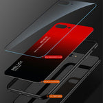 Til Samsung Galaxy S25 Edge cover, anti-ridse hærdet glas + PC + TPU telefoncover
