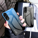 Til Samsung Galaxy S25 Edge cover, anti-ridse hærdet glas + PC + TPU telefoncover