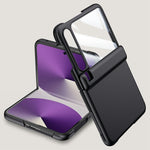 For Huawei Pura X Case Hard PC Hinge Protection Phone Cover with Rear Small Screen Protector