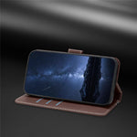 For Honor Magic7 Pro 5G Phone Cases Wallet Stand Color Splicing Leather Cover with Magnetic Clasp