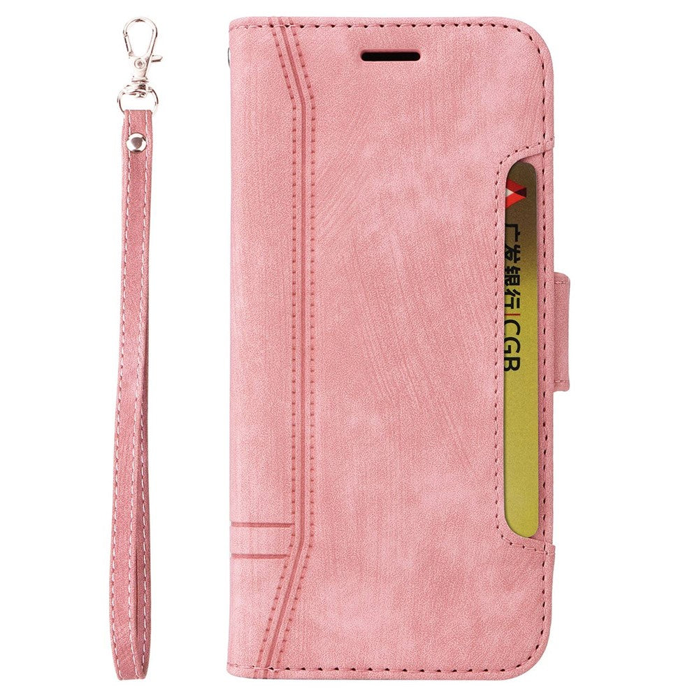 BETOPNICE 001 For Xiaomi Redmi Note 11 Pro 5G (MediaTek) / Note 11 Pro+ 5G / Poco X4 NFC / 11i 5G Imprinted Stitching Line Leather Case Phone Wallet Stand Cover