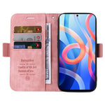 BETOPNICE 001 For Xiaomi Redmi Note 11 Pro 5G (MediaTek) / Note 11 Pro+ 5G / Poco X4 NFC / 11i 5G Imprinted Stitching Line Leather Case Phone Wallet Stand Cover